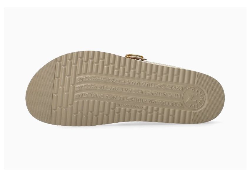 Helen Mix Gold Flash Leather Thong Sandal | Walking On A Cloud