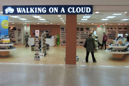 Walking on a Cloud Cloverdale Mall
