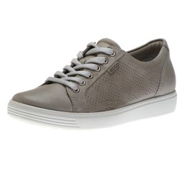 Soft 7 Perforated Wild Dove Grey Lace-Up Sneaker